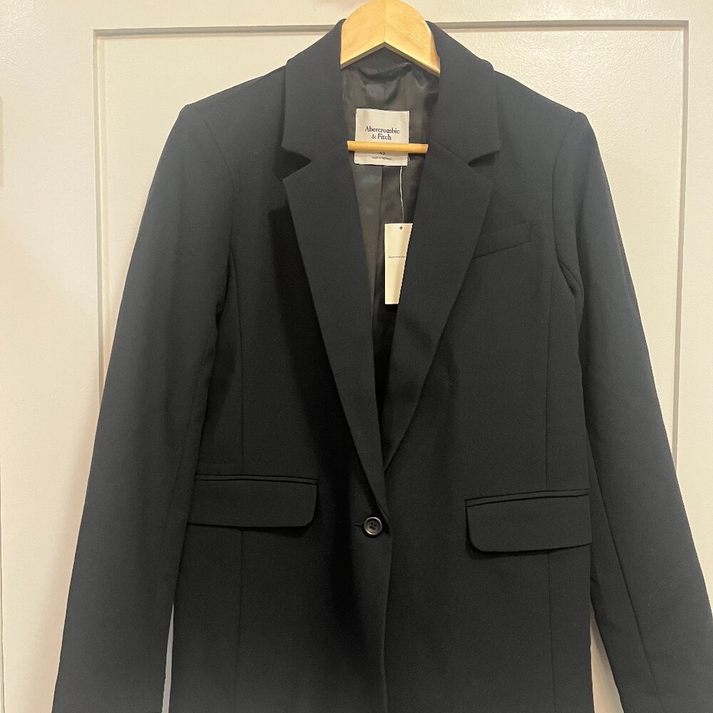 NWT Black Abercrombie Blazer